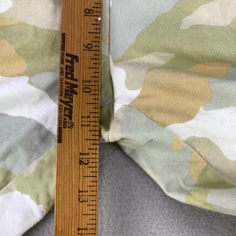Aerie Camo Jogger Pants Women S Green Camouflage Elastic Waist Casual Loungewear
